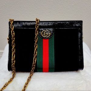 Gucci Bags | Gucci Ophidia Small GG Black Suede Crossbody | New Cond.